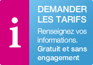 Demander les tarifs. Renseignez vos informations. Gratuit et sans engagement